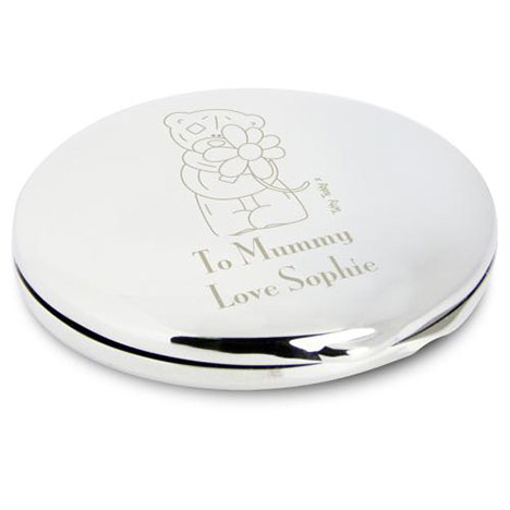 Personalised Me to You Bear Flower Compact Mirror Extra Image 1